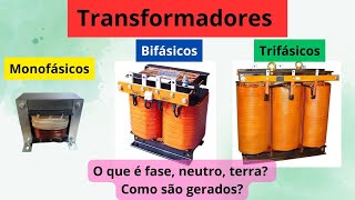 Transformador Monofásico bifásico e trifásico como funcionam  EP259 [upl. by Padegs]