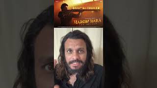 Harom Hara Trailer Reaction  Sudheer Babu  Poolachokka [upl. by Linoel]