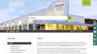 Online Police Reporting in Auburn [upl. by Devitt]