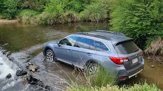 Our New Subaru 36 R Outback Gets quotBaptisedquot In Its First water Crossing [upl. by Notrem]