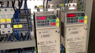 YASKAWA J1000 Sinhala සිංහල explains  YASKAWA J1000 frequency change  VFD motor control [upl. by Aromas]