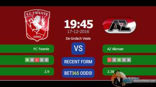 Twente vs AZ Alkmaar PREDICTION by 007Soccerpickscom [upl. by Ledif]