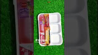 Dairy Milk Shots Munch Chocolate Toffee Candy Snacks amp Mixed Fruit Juice Lunch Box Ideas 🥰 😋 [upl. by Haslett]