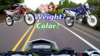 Why I Chose the KLX250 Over Other 250s  Comparison Review [upl. by Mistrot413]