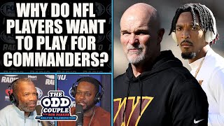 NFL Stars Want to Play for Commanders Is Dan Quinn or Jayden Daniels the XFactor  THE ODD COUPLE [upl. by Agnese]