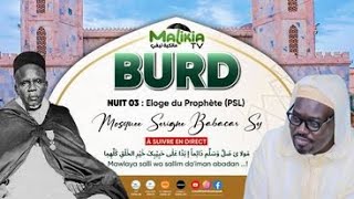 🔴 DIRECT TIVAOUANE  BURD JOUR 3 MOSQUÉE SERIGNE BABACAR SY RTA l VENDREDI 06 SEPTEMBRE 2024 [upl. by Bamford386]