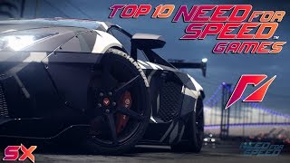 Top 10 Need For SpeedNFS Games  Samiatrix [upl. by Neerol]