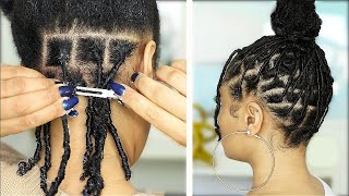 FINGER COILS on Natural Hair [upl. by Ratib]