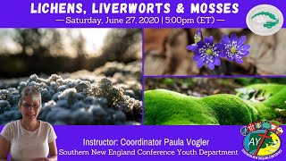 Pathfinder Honor  Lichens Liverworts amp Mosses [upl. by Tani413]