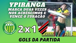 Virada nos acréscimos  YPIRANGA 2 x 1 ATHLETICOPR  GOLS RÁDIO TRANSAMÉRICA  EDILSON DE SOUZA [upl. by Animas920]