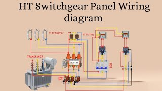 HT Switchgear Panel Wiring  Inside Wiring For an 11KV HT Panel in a Substation [upl. by Earvin]