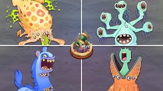 Ethereal Workshop Wave 6  All Monster Sounds amp Animations My Singing Monsters [upl. by Dehsar]