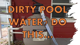 How to EASILY Backwash a Pool SAND FILTER  Quick StepByStep Guide [upl. by Yenalem]