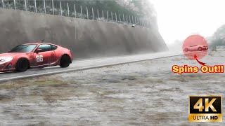 Kanata GT86 Overtaking Sakamotos Audi and Daigo Lambo  MF Ghost S2E4 AshinokoGT  Drifting [upl. by Sacrod]