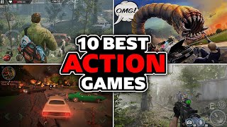 10 Best Action Games for Android amp iOS  Part 1 OfflineOnline [upl. by Yeltneb]