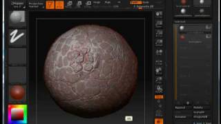 ZBrush ZProject Brush [upl. by Tan]