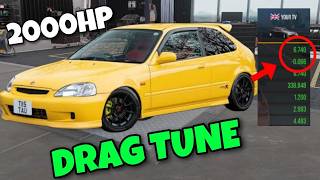 2000HP Honda Civic Ek9 Drag Tune in CPM2  Car Parking Multiplayer 2 [upl. by Neidhardt575]