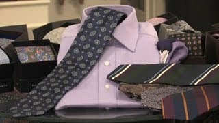 What Tie to Wear With My Lavender Dress Shirt  Neckties [upl. by Abehsile]