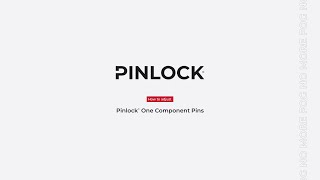 How to adjust the Pinlock® One Component Pins [upl. by Keslie]