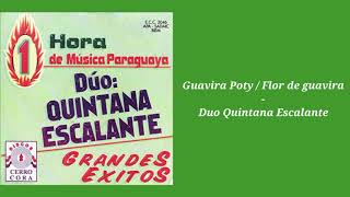 Guavira Poty  Duo Quintana Escalante Subtitulado al español [upl. by Gurango]