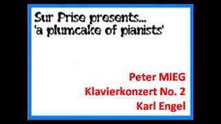 Peter Mieg Klavierkonzert No 2 [upl. by Einnov]