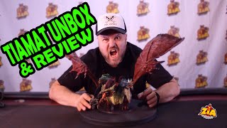 DampD Icons of the Realms Gargantuan Tiamat unbox and review [upl. by Calore535]