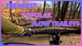 Is This The Best Flow Trail in Bentonville  NWA Mountain Biking [upl. by Nyllewell]