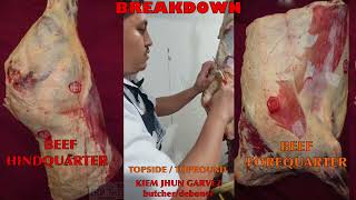 forequarter amp hindquarters beef Deboning🐄🐃🐂🔪 [upl. by Bowman]