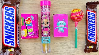 New Some Lots of Candy Lollipops and Sweets Unpacking  ASMR  Satisfying Video [upl. by Htiderem]