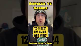 New York Rangers vs Buffalo Sabres 12112024 NHL hockey [upl. by Concoff216]