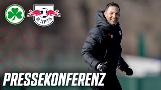 🎙️ PK mit Domenico Tedesco vor Greuther Fürth vs RB Leipzig  SGFRBL [upl. by Nueormahc]