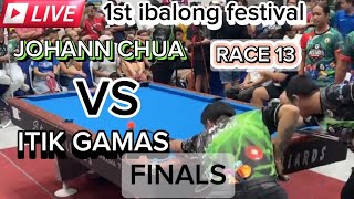 JOHANN CHUA VS EDWIN ITII GAMASHIGHLIGHTSFINAL BATTLE IN1ST IBALONG FESTIVAL 9 BALL CHAMPIONSHIP [upl. by Meeker145]