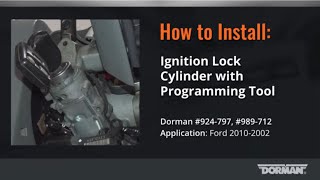 Ford Ignition Lock Cylinder Repair Video by Dorman Products [upl. by Geddes]