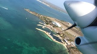 Antigua to Barbuda on FlyMontserrat [upl. by Els593]