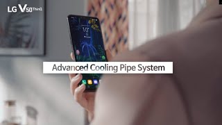 LG V50 ThinQ Advanced Cooling Pipe System [upl. by Anisamoht291]