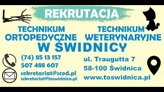 Technikum Weterynaryjne  Technikum Ortopedyczne  ŚWIDNICA [upl. by Seppala553]