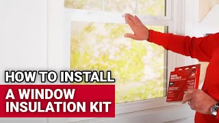 How To Install A Window Insulation Kit  Ace Hardware [upl. by Tybalt]