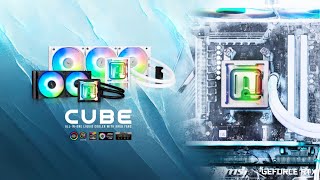 BitFenix CUBE AIO Liquid CPU Cooler 360mm240mm Installation Guide Intel LGA 1700 AMD AM5 Ready [upl. by Ardnayek234]