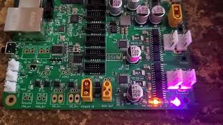 Smoothieboard v2 new STM32H7 prototype running before going to Jim Morris [upl. by Pogue]