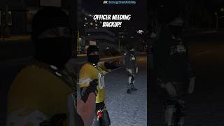 Taser deployed gta gtarp fivem fivemrp grandtheftauto police tazer [upl. by Ganny]