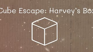 Cube Escape Harveys Box Walkthrough  Hướng dẫn [upl. by Enilekaj]