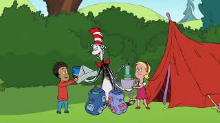 The cat in the hat knows alot about camping song but with nick wearing a hat part 6 [upl. by Caputo]