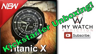 Watch Unboxing the Titanic X from OVD Watches [upl. by Werner]