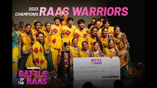 Battle of the Raas 2023  Waterloo Raas Warriors  1ST PLACE WINNER [upl. by Laird]