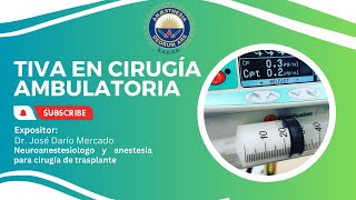 WEBINAR TIVA EN CIRUGIA AMBULATORIA VIDEO [upl. by Portwin]