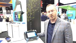 EXFO demonstrates CWDMDWDM OTDR product at CableTec Expo [upl. by Arym]