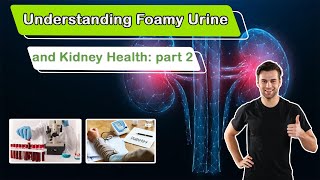 Understanding Foamy Urine and Kidney Health part 2 kidney disease Kidney health lifestyle changes [upl. by As]