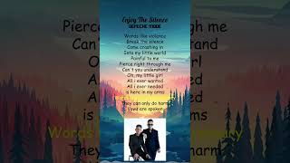 Depeche Mode  Enjoy the Silence Lyrics shorts [upl. by Carrel]