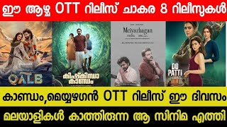 New Malayalam Movie OTT Releases  Kishkindha KaandamMeiyazhagan OTT Release Date  This Week OTT [upl. by Jaella]