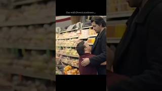 Guy with Downs syndrome hug people and make them feel good emotional downsyndrome movie [upl. by Brazee572]